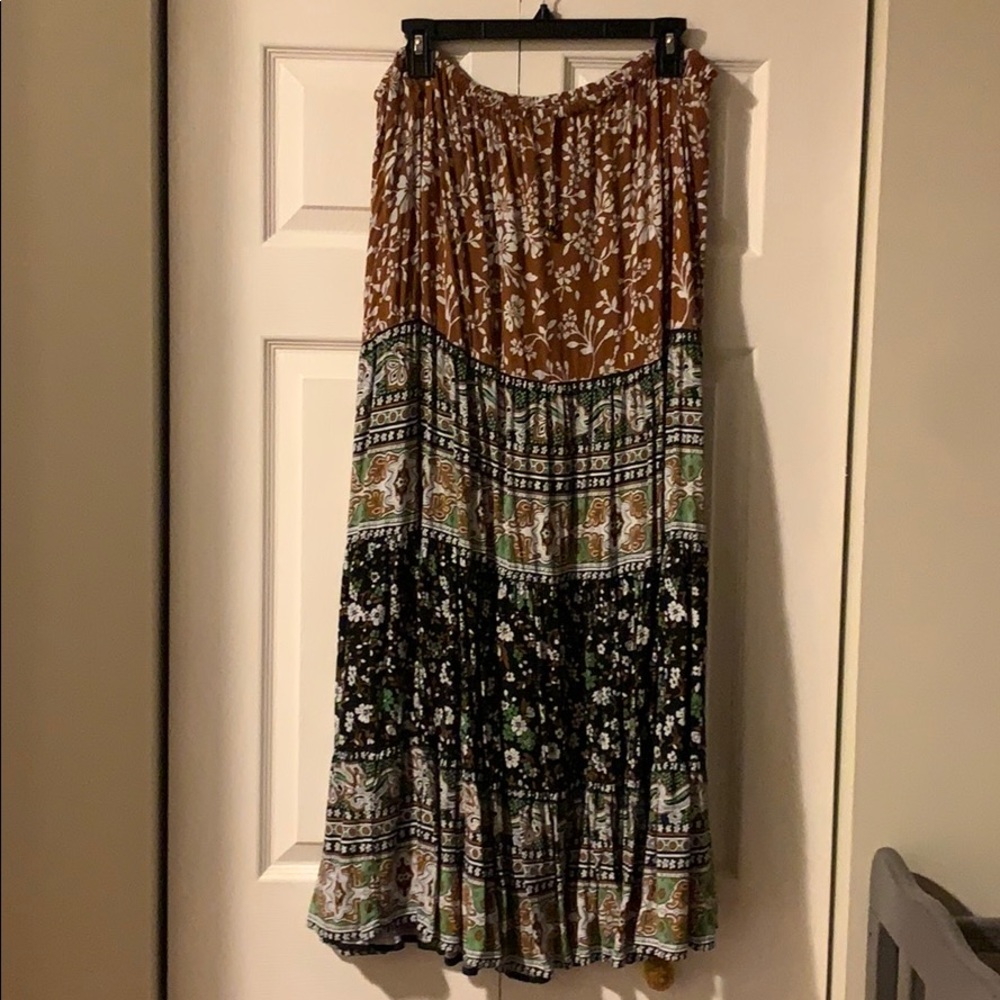 Long summer skirt